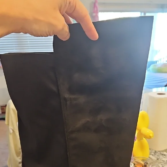 Torrid Black Over-the-Knee Boots Sleek Suede Style - Picture 6 of 9